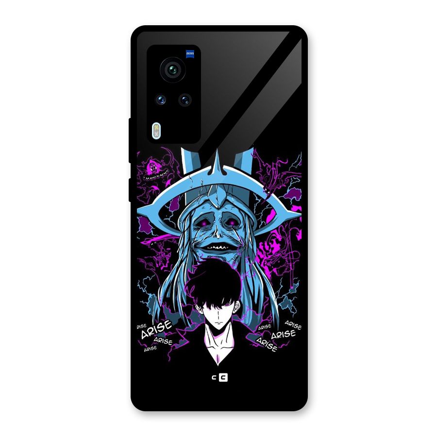 Jinwoo Arise Glass Back Case for Vivo X60 Pro