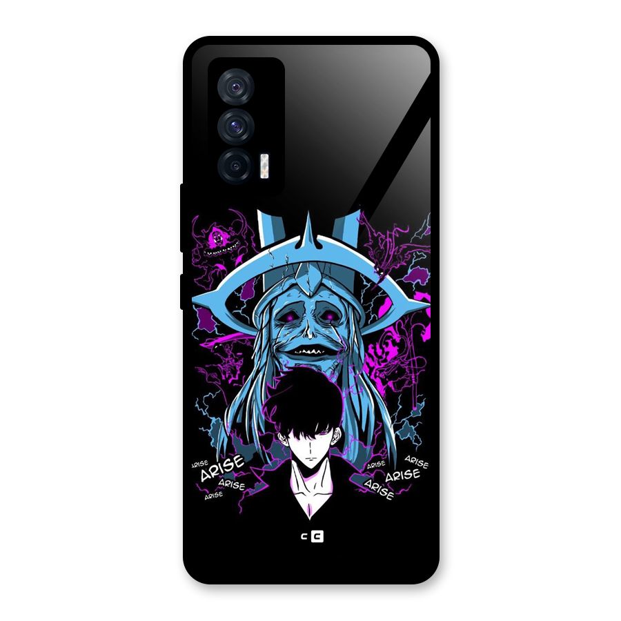 Jinwoo Arise Glass Back Case for Vivo iQOO 7 5G
