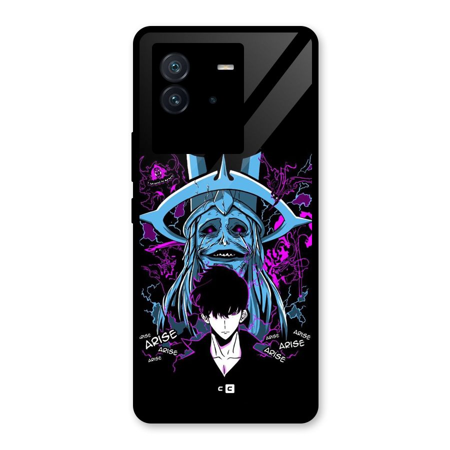 Jinwoo Arise Glass Back Case for Vivo iQOO Neo 6 5G