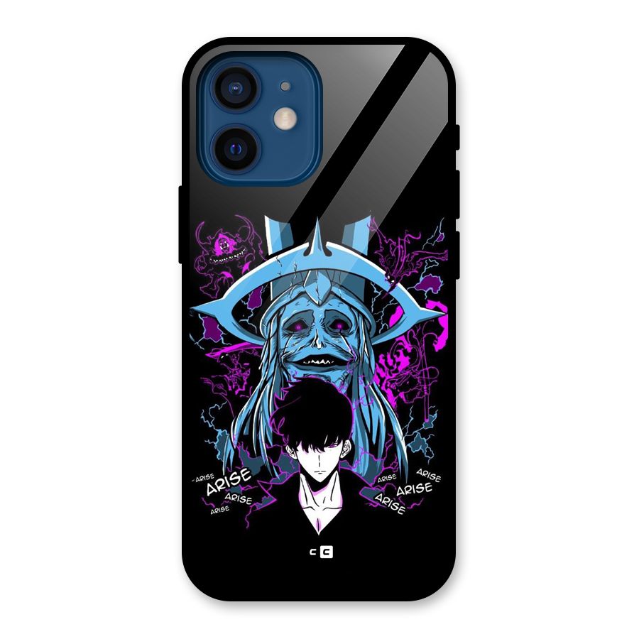 Jinwoo Arise Glass Back Case for iPhone 12 Mini