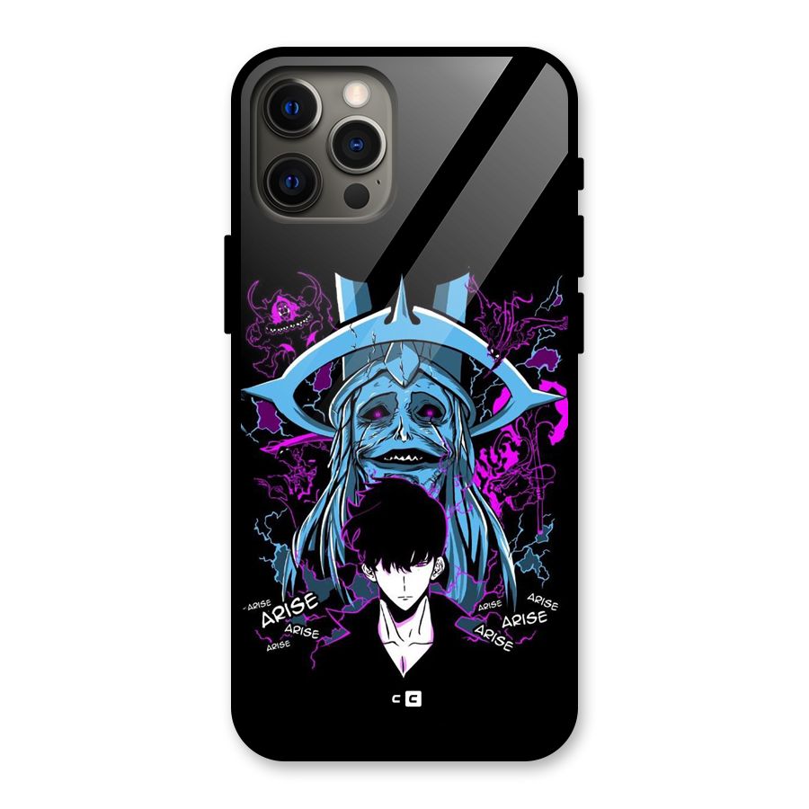Jinwoo Arise Glass Back Case for iPhone 12 Pro Max