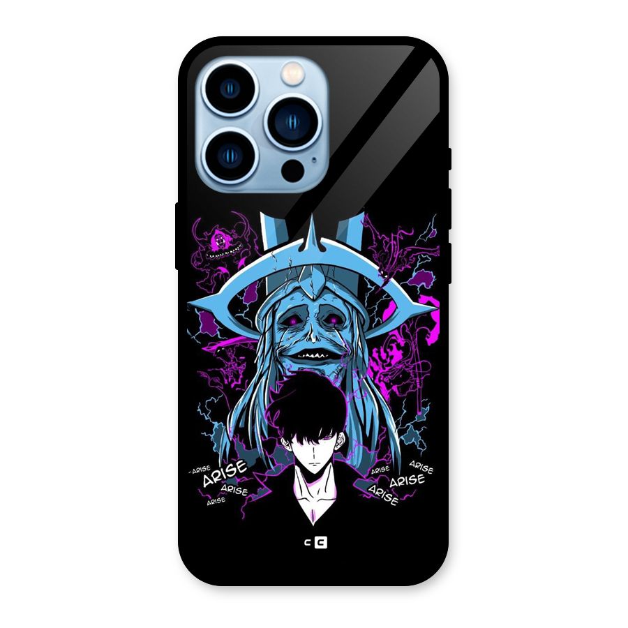 Jinwoo Arise Glass Back Case for iPhone 13 Pro