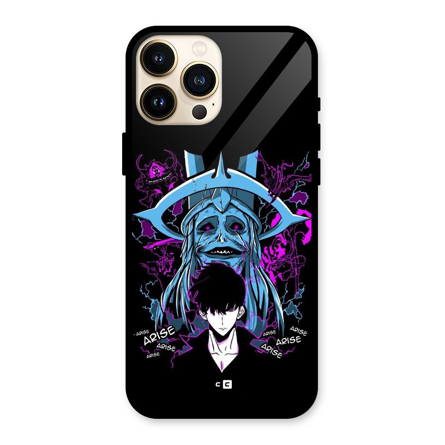 Jinwoo Arise Glass Back Case for iPhone 13 Pro Max