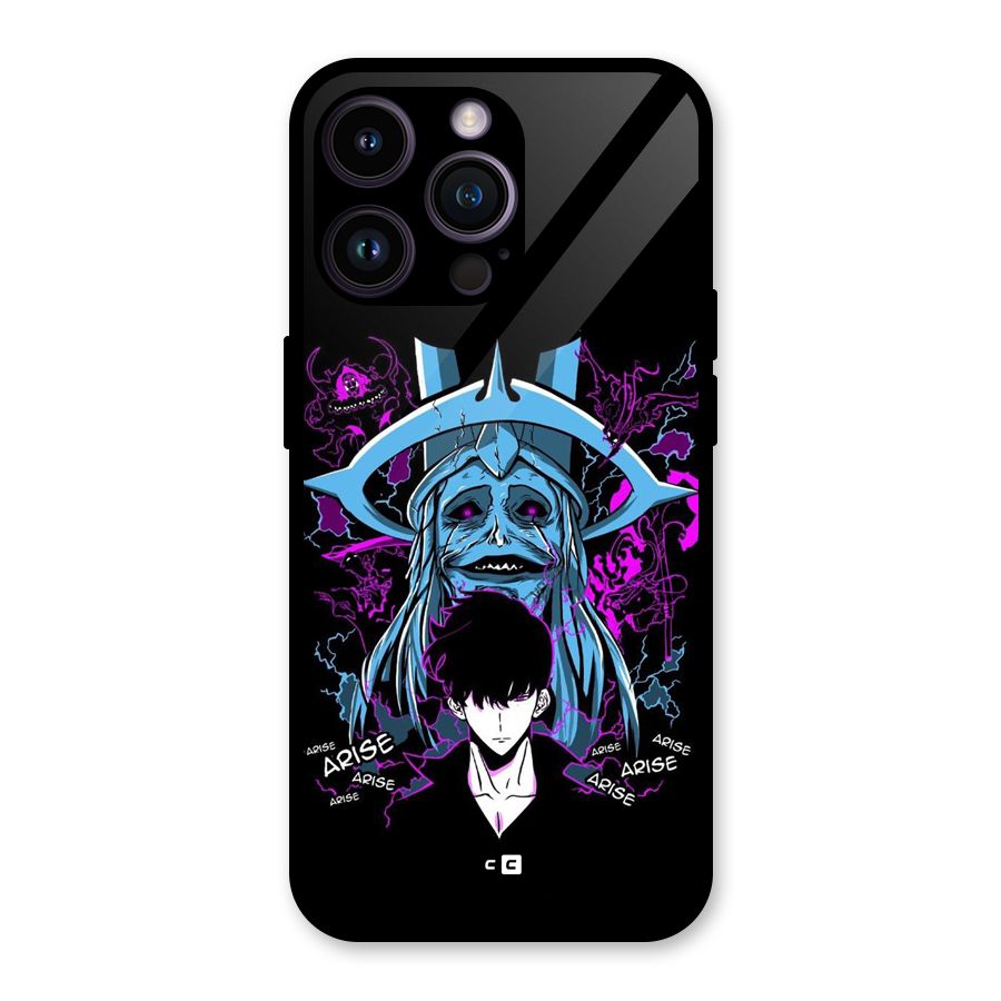 Jinwoo Arise Glass Back Case for iPhone 14 Pro Max