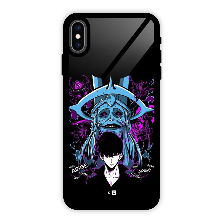 Jinwoo Arise Glass Back Case for iPhone XS Max