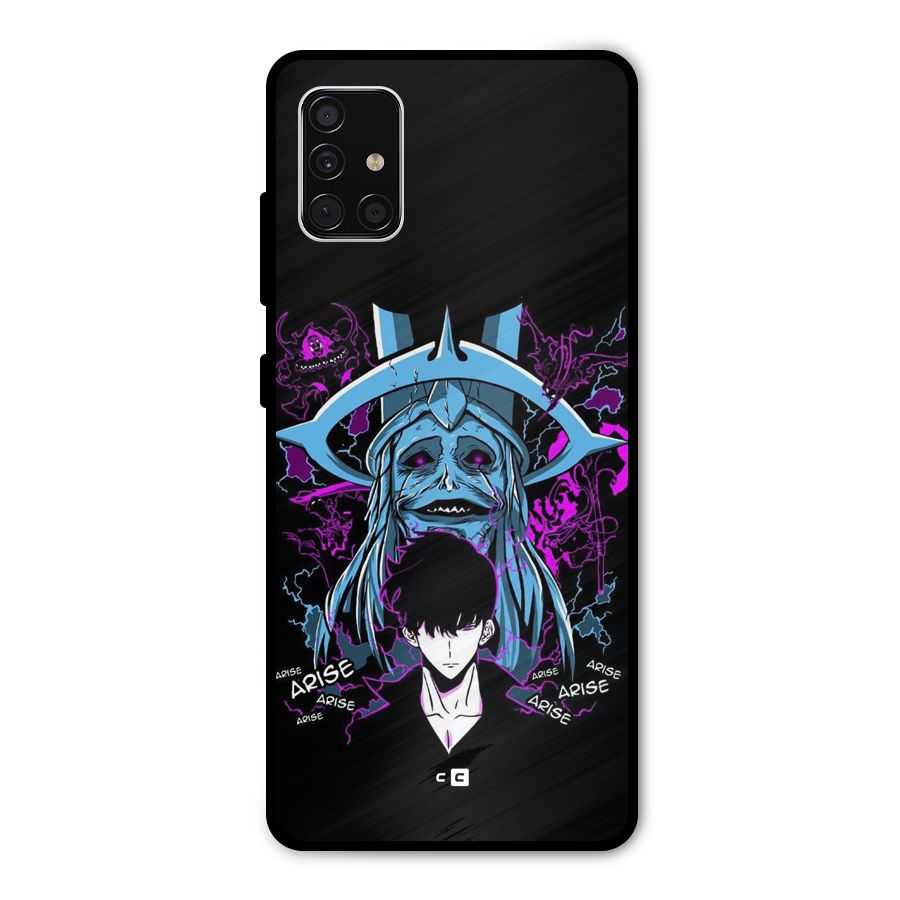 Jinwoo Arise Metal Back Case for Galaxy A51