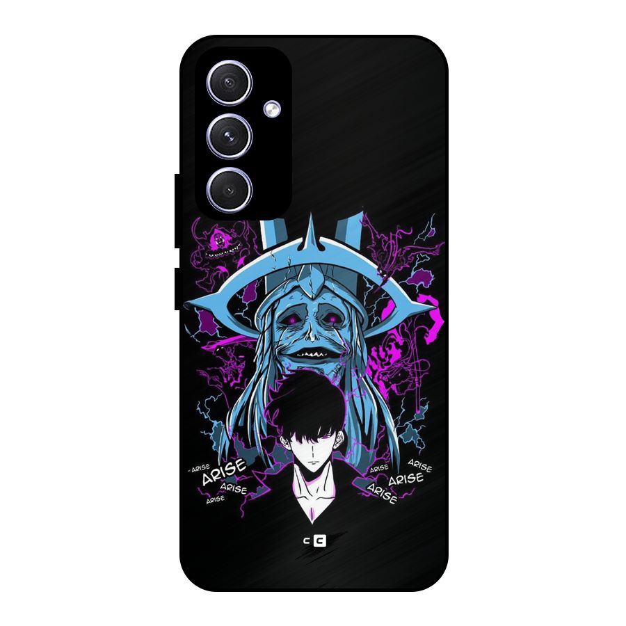 Jinwoo Arise Metal Back Case for Galaxy A54