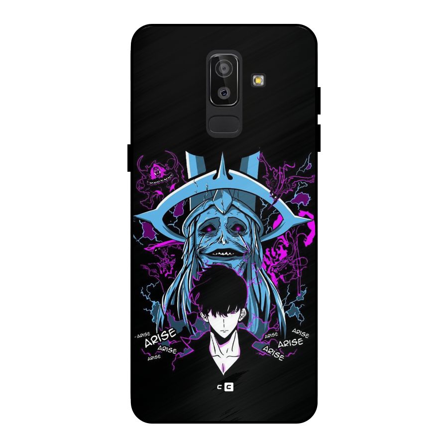 Jinwoo Arise Metal Back Case for Galaxy J8