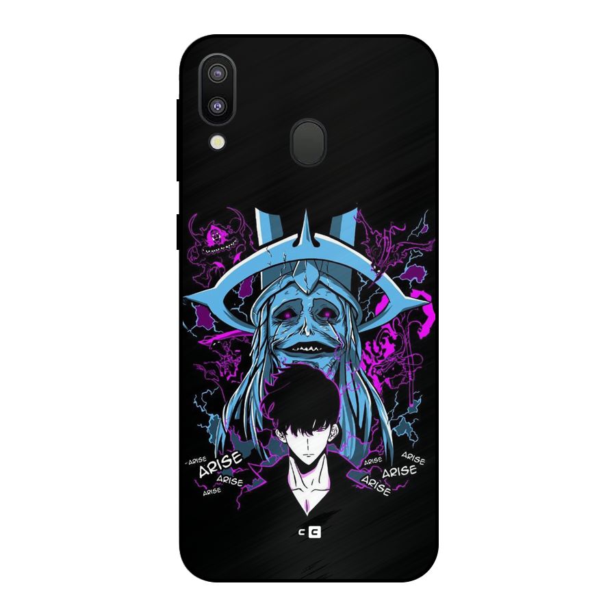 Jinwoo Arise Metal Back Case for Galaxy M20