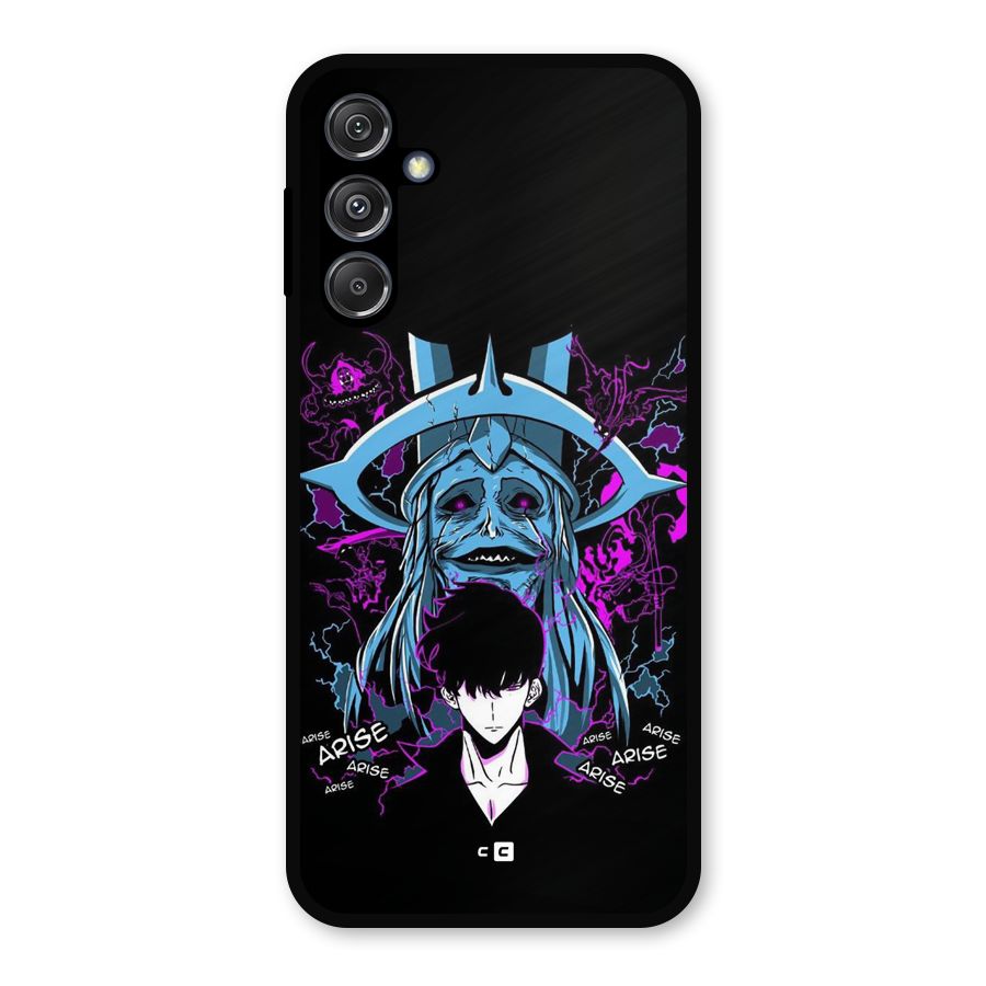 Jinwoo Arise Metal Back Case for Galaxy M34 5G