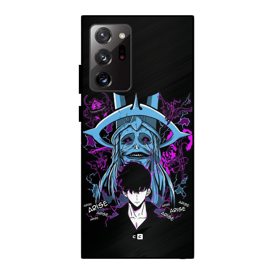 Jinwoo Arise Metal Back Case for Galaxy Note 20 Ultra 5G
