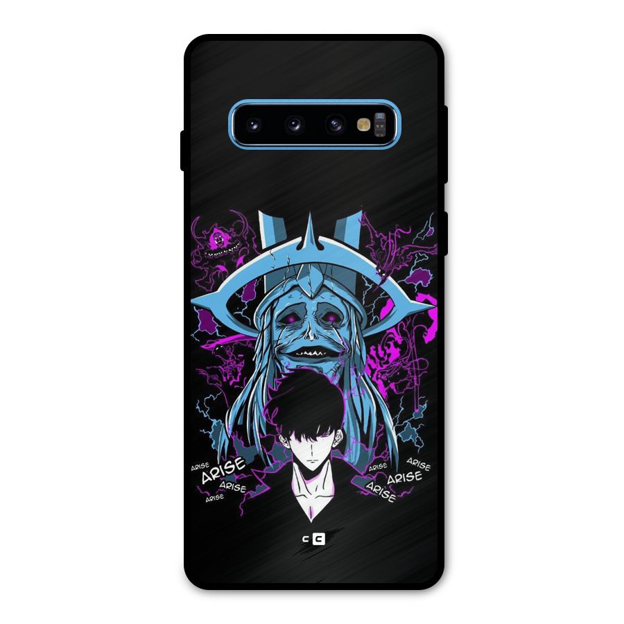 Jinwoo Arise Metal Back Case for Galaxy S10