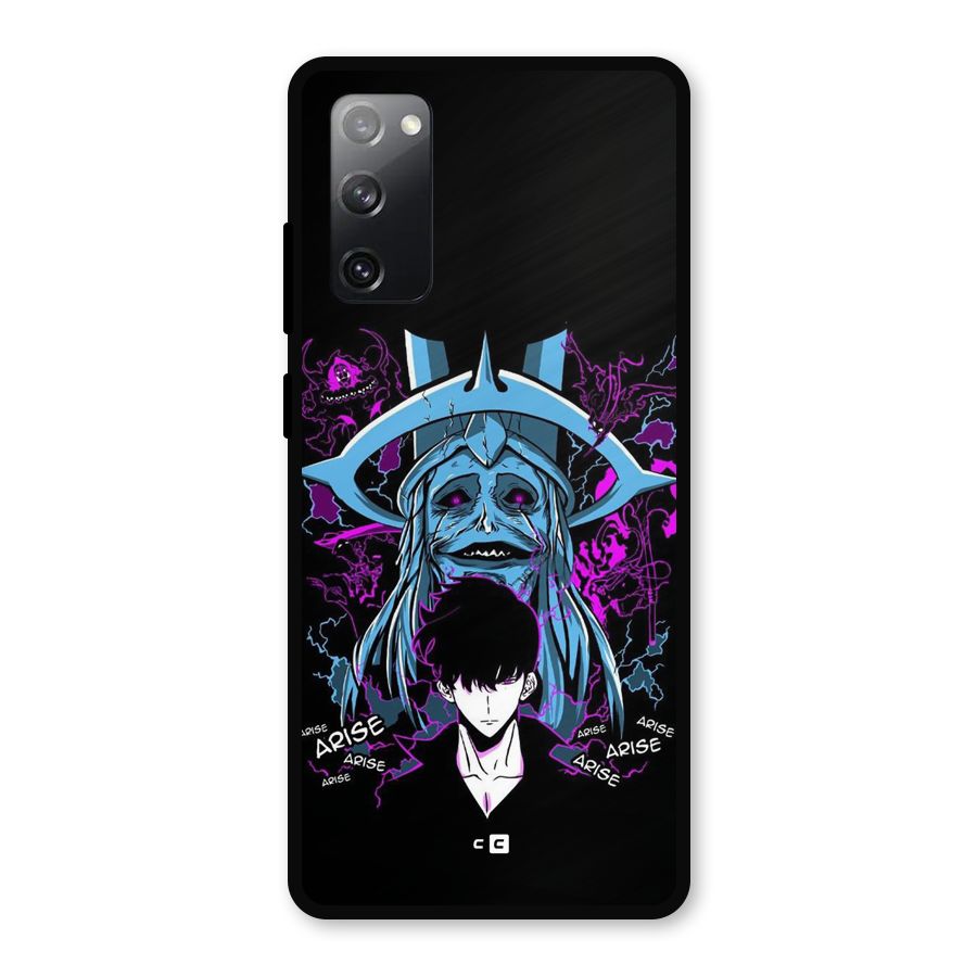 Jinwoo Arise Metal Back Case for Galaxy S20 FE 5G