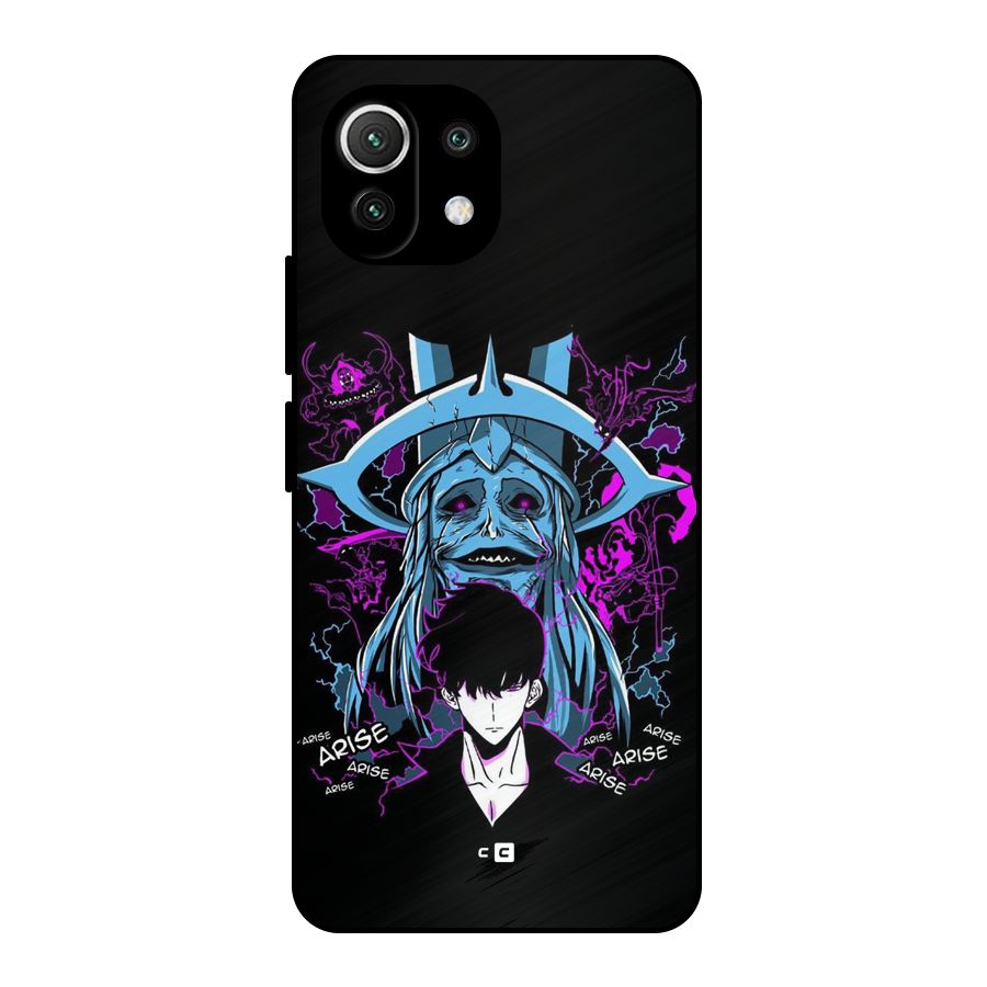 Jinwoo Arise Metal Back Case for Mi 11 Lite NE 5G