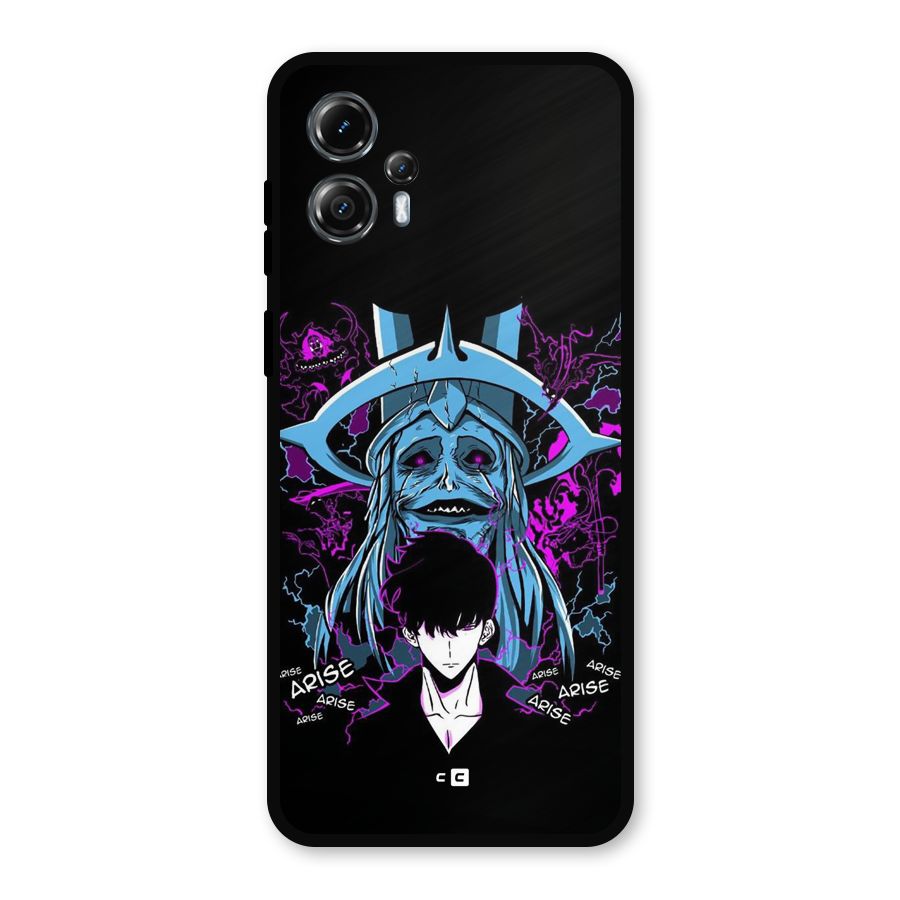 Jinwoo Arise Metal Back Case for Moto G13