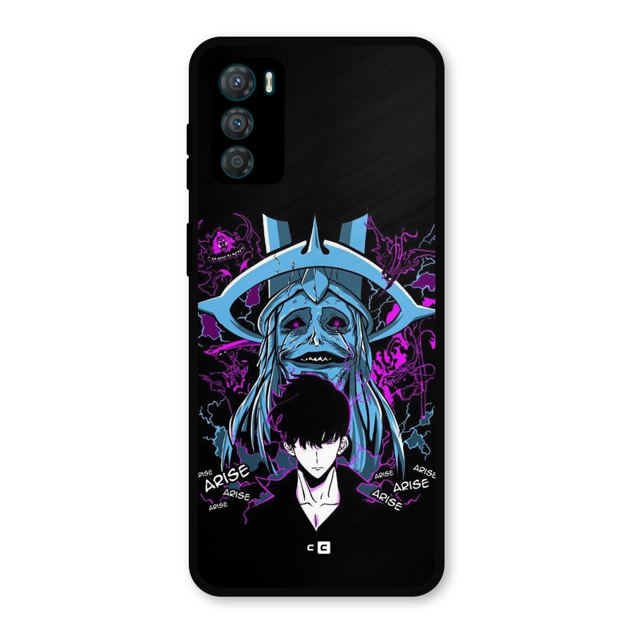 Jinwoo Arise Metal Back Case for Moto G42