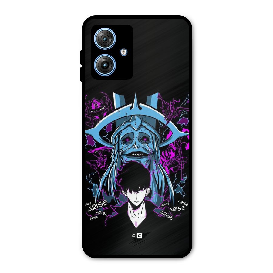 Jinwoo Arise Metal Back Case for Moto G54