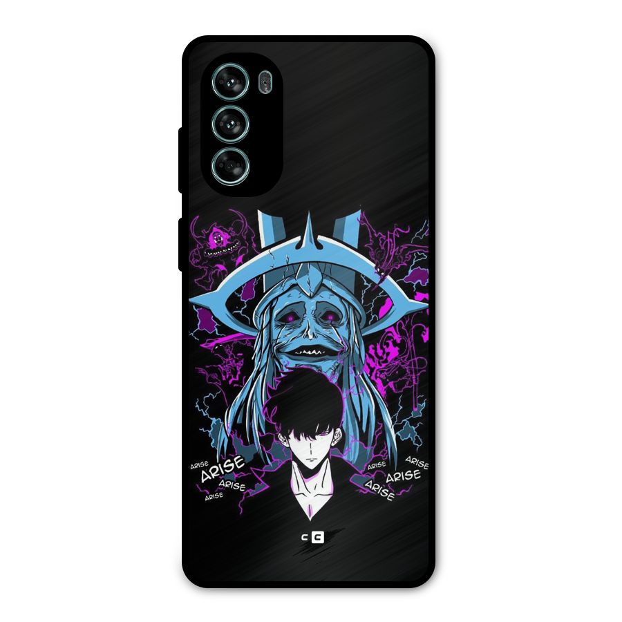 Jinwoo Arise Metal Back Case for Moto G62