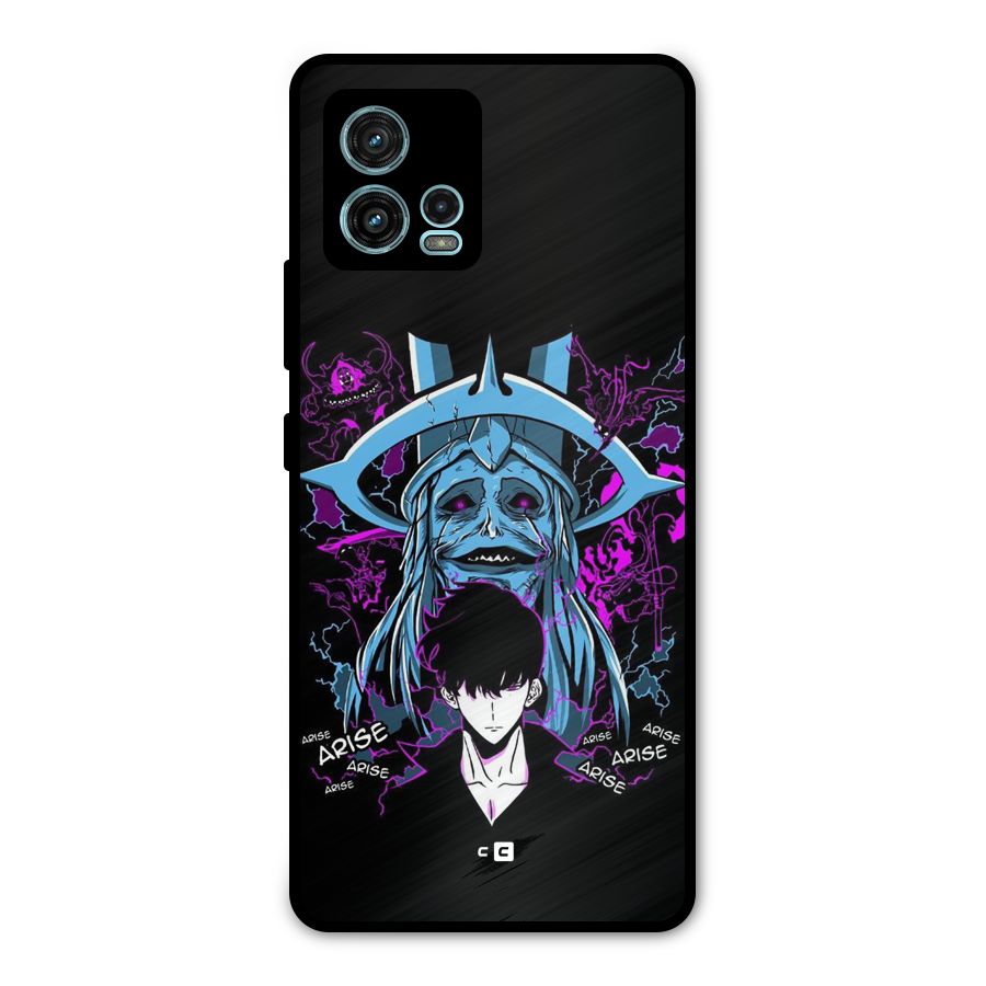 Jinwoo Arise Metal Back Case for Moto G72