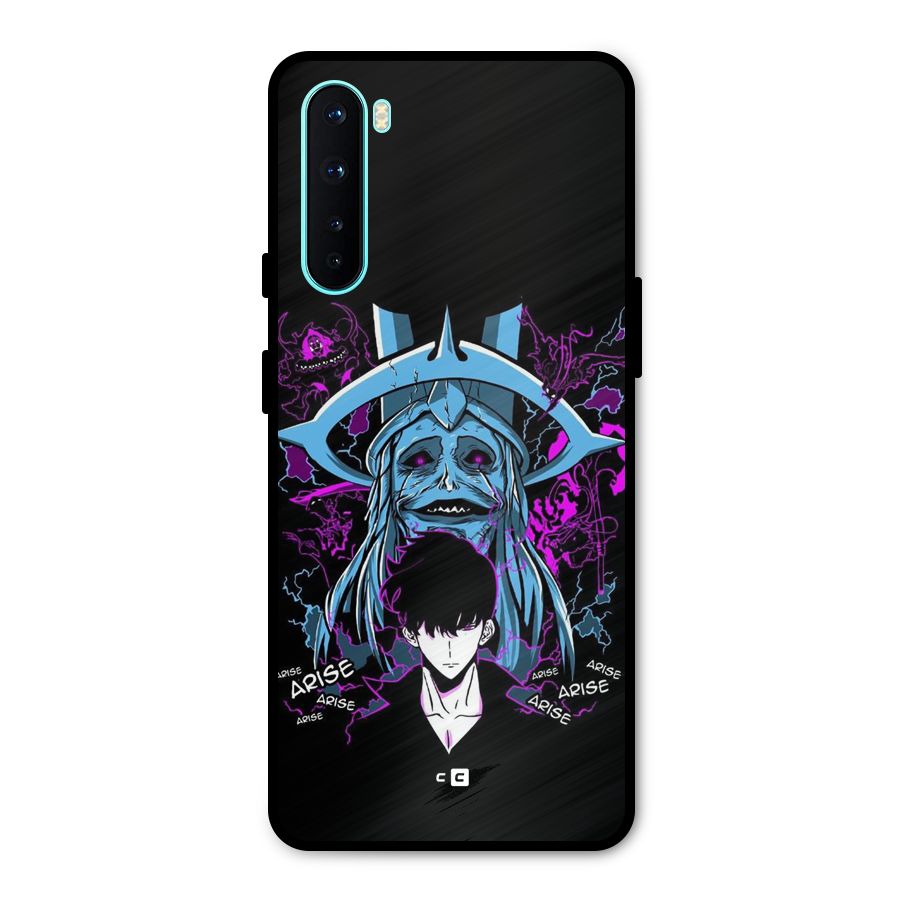 Jinwoo Arise Metal Back Case for OnePlus Nord