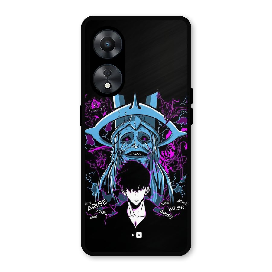 Jinwoo Arise Metal Back Case for Oppo A78