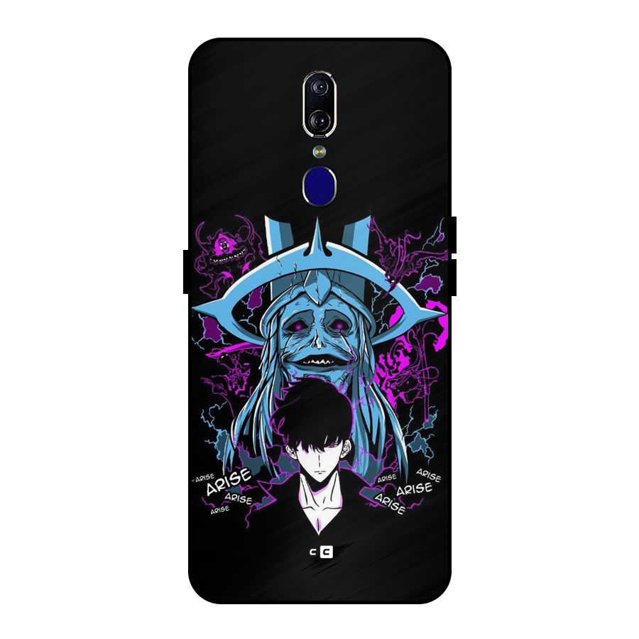 Jinwoo Arise Metal Back Case for Oppo F11