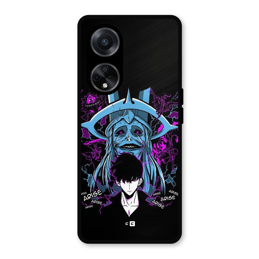 Jinwoo Arise Metal Back Case for Oppo F23