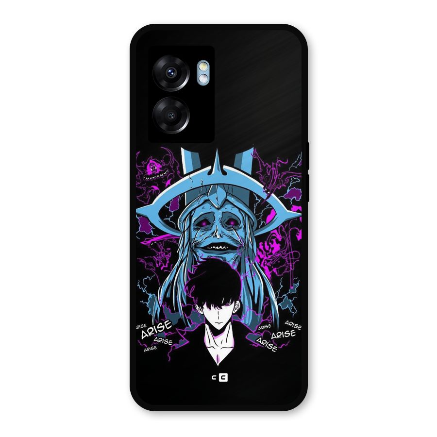 Jinwoo Arise Metal Back Case for Oppo K10 (5G)