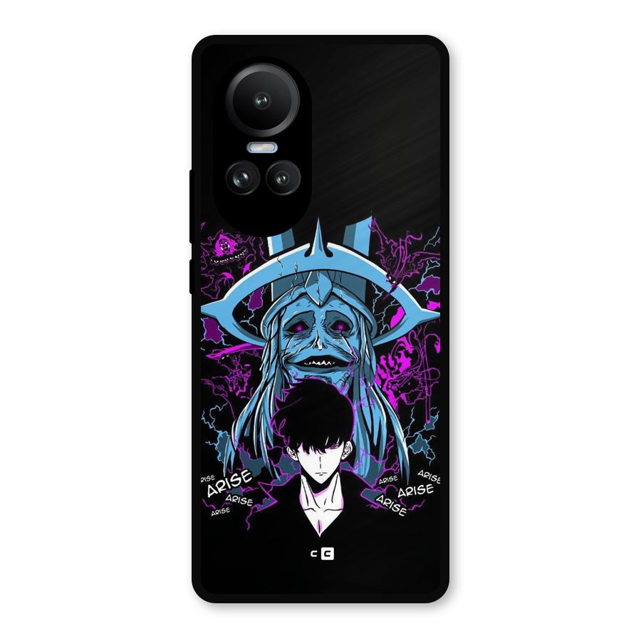 Jinwoo Arise Metal Back Case for Oppo Reno10