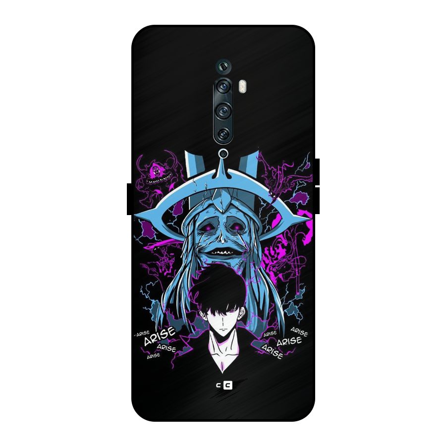 Jinwoo Arise Metal Back Case for Oppo Reno2 Z