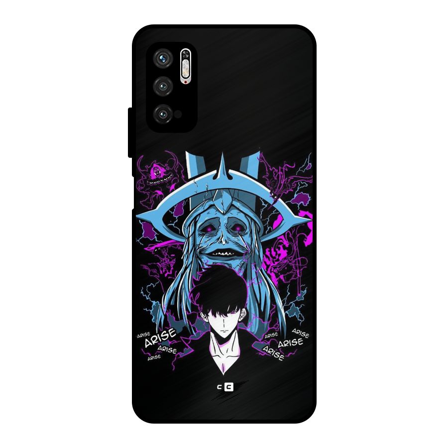 Jinwoo Arise Metal Back Case for Poco M3 Pro 5G