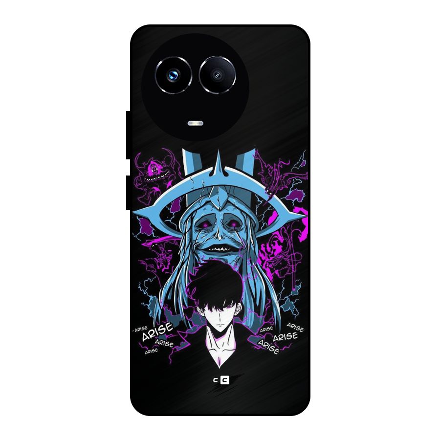 Jinwoo Arise Metal Back Case for Realme 11X