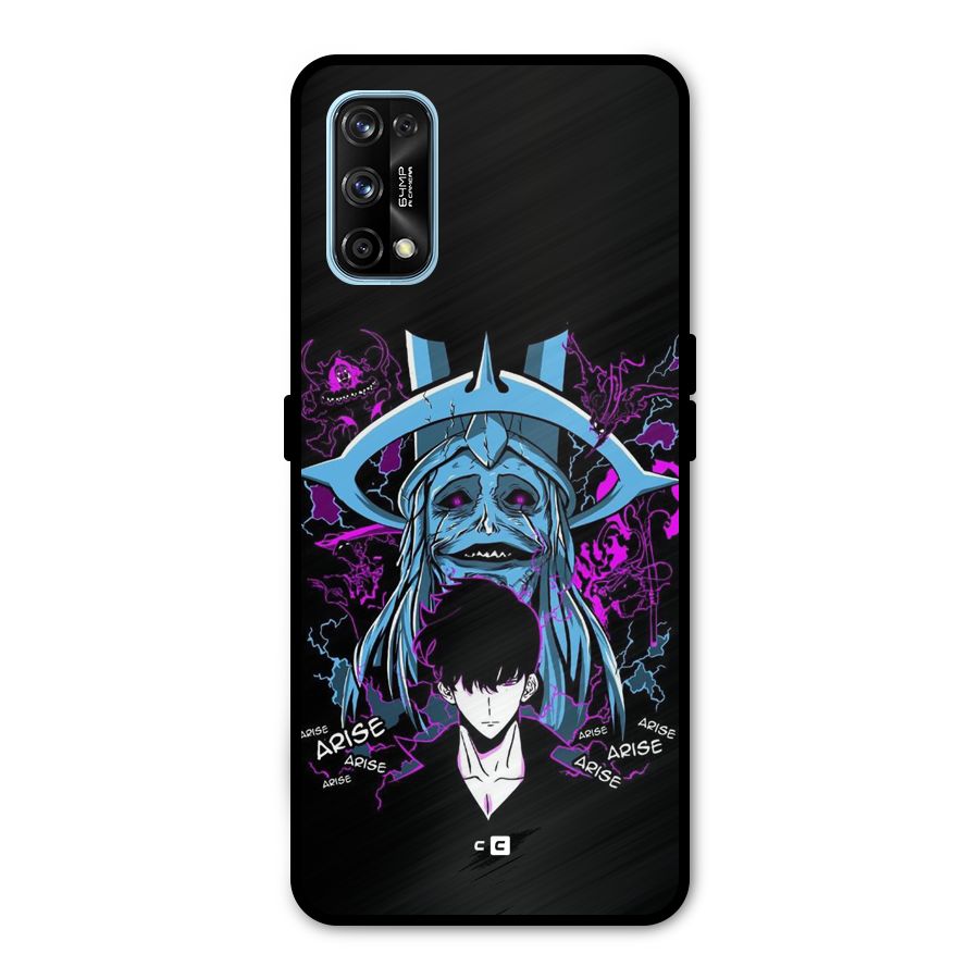 Jinwoo Arise Metal Back Case for Realme 7 Pro