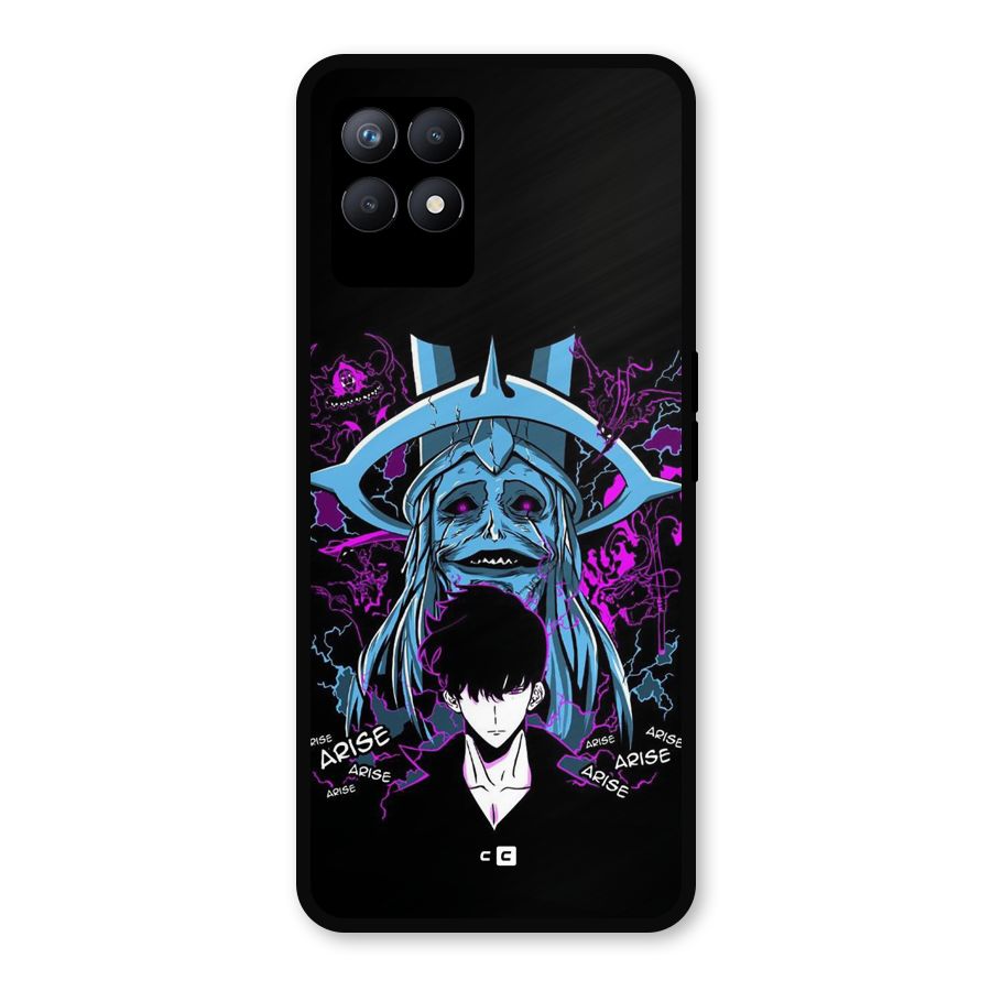Jinwoo Arise Metal Back Case for Realme 8i