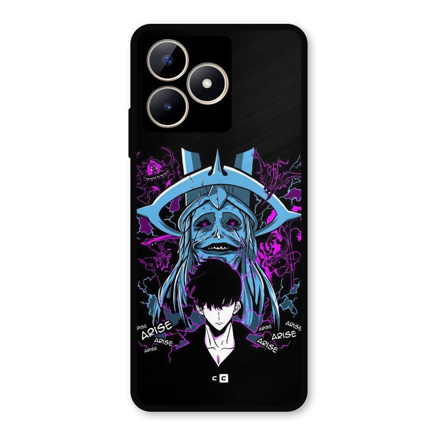 Jinwoo Arise Metal Back Case for Realme C53