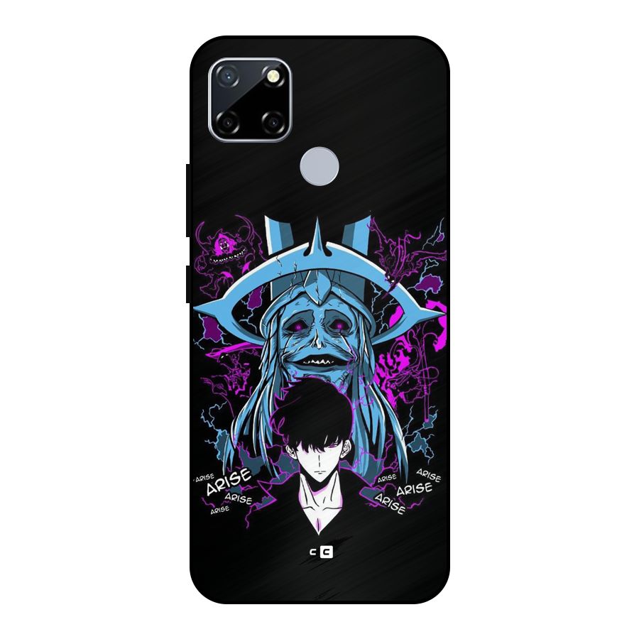 Jinwoo Arise Metal Back Case for Realme Narzo 20