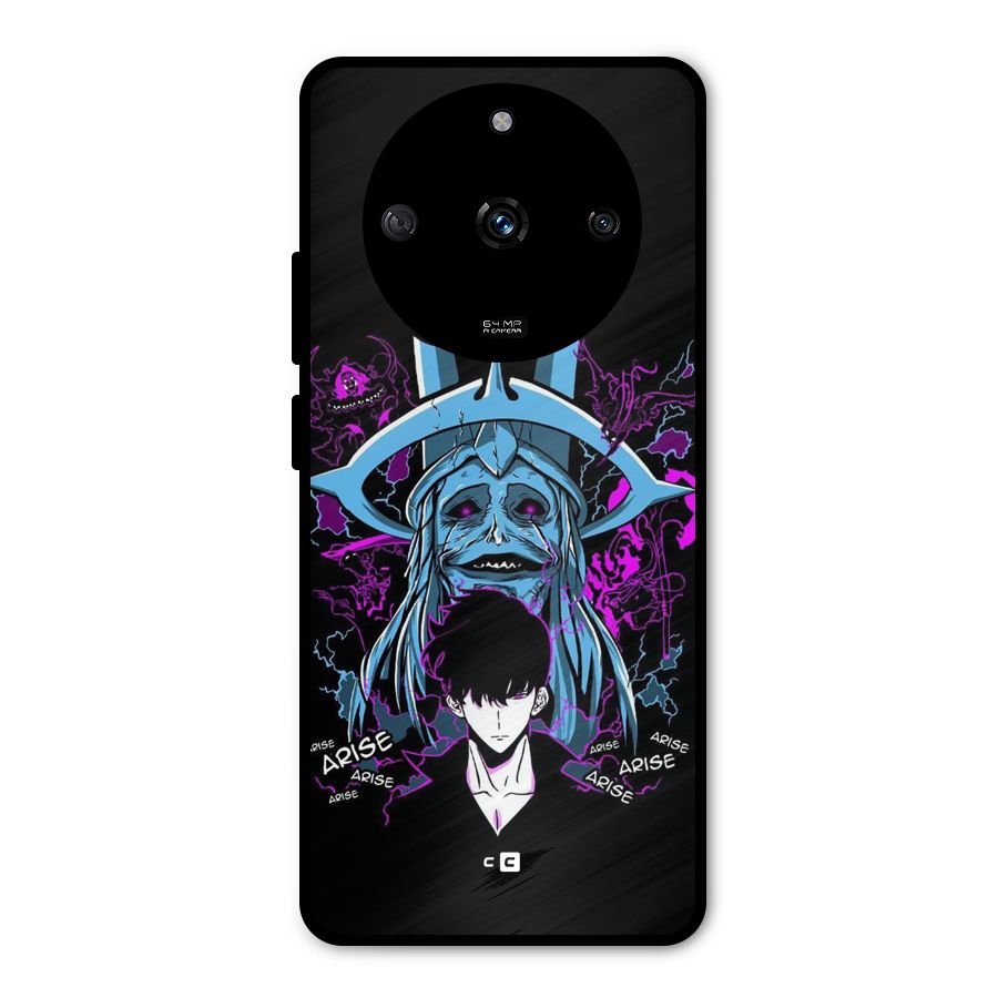 Jinwoo Arise Metal Back Case for Realme Narzo 60 5G
