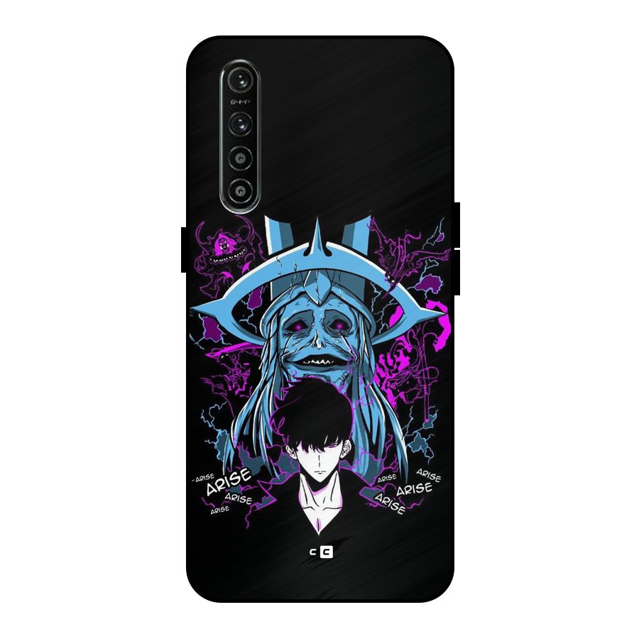 Jinwoo Arise Metal Back Case for Realme XT