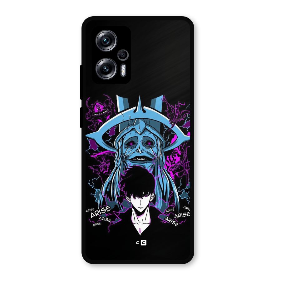 Jinwoo Arise Metal Back Case for Redmi K50i