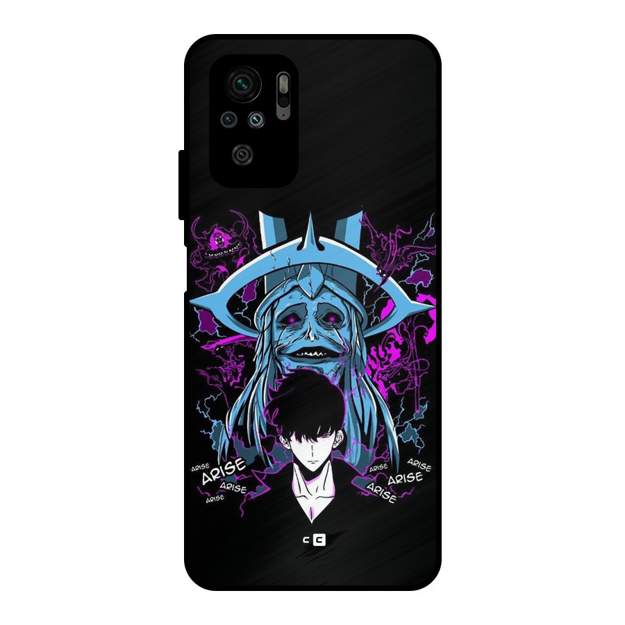 Jinwoo Arise Metal Back Case for Redmi Note 10S