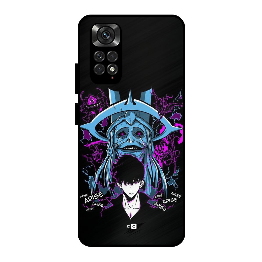 Jinwoo Arise Metal Back Case for Redmi Note 11 Pro
