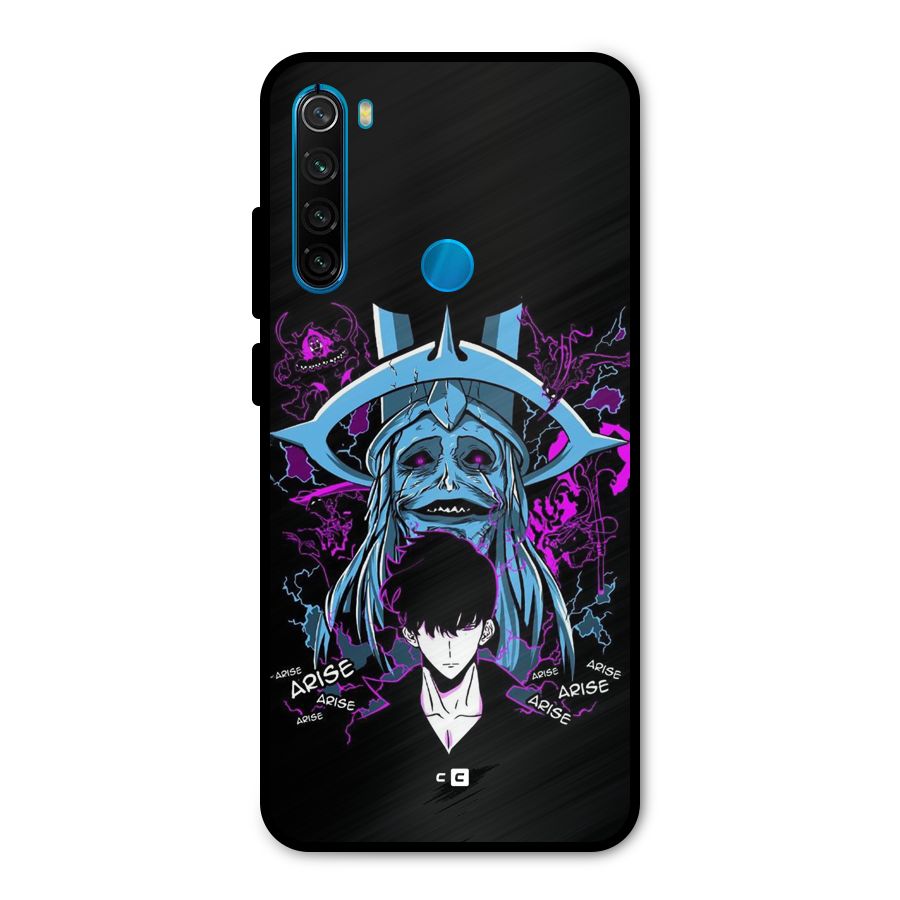 Jinwoo Arise Metal Back Case for Redmi Note 8
