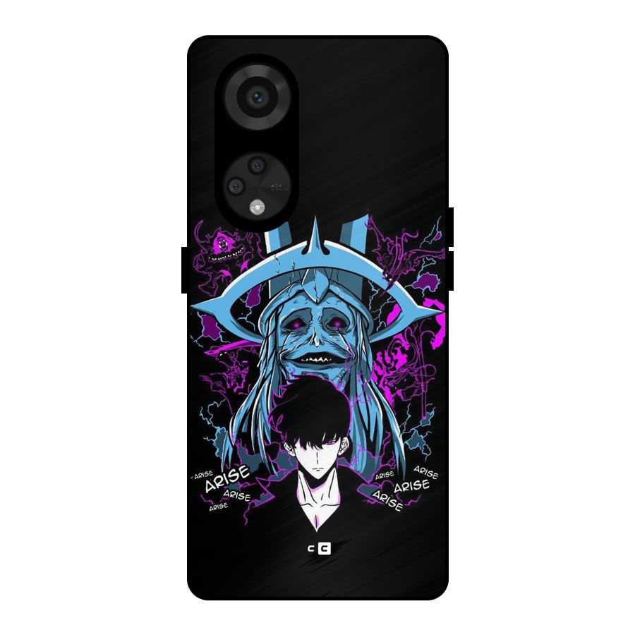 Jinwoo Arise Metal Back Case for Reno8 T 5G