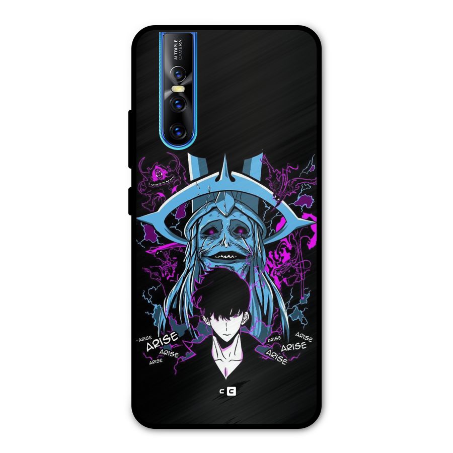Jinwoo Arise Metal Back Case for Vivo V15 Pro
