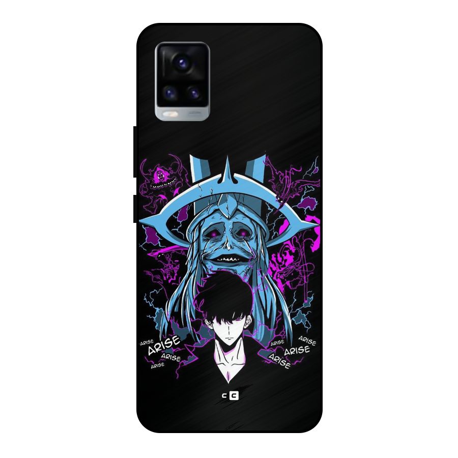 Jinwoo Arise Metal Back Case for Vivo V20 2021