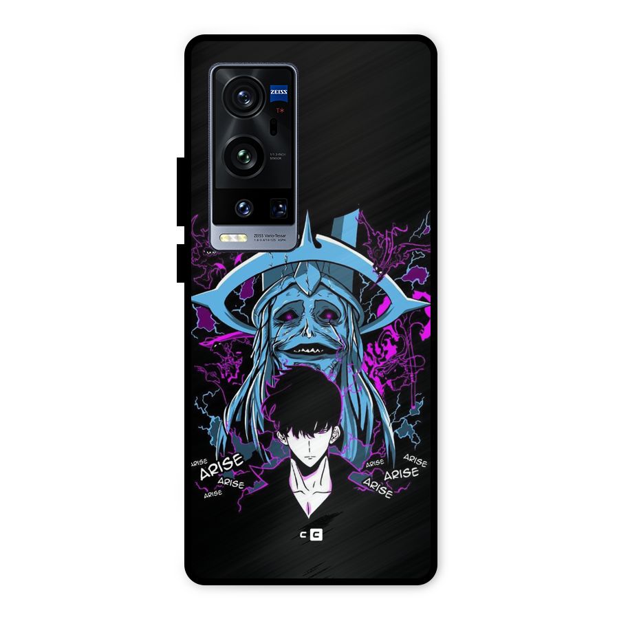 Jinwoo Arise Metal Back Case for Vivo X60 Pro Plus
