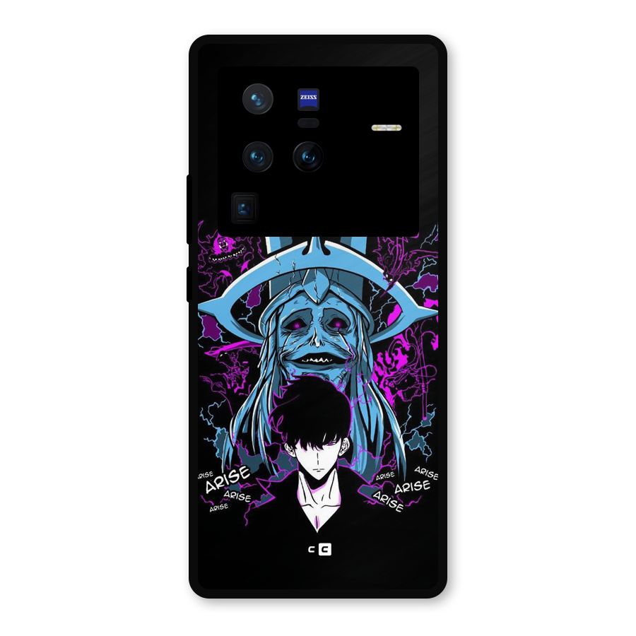 Jinwoo Arise Metal Back Case for Vivo X80 Pro