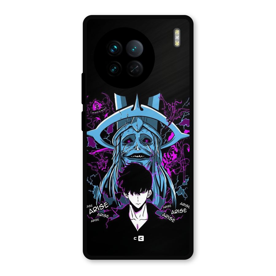 Jinwoo Arise Metal Back Case for Vivo X90