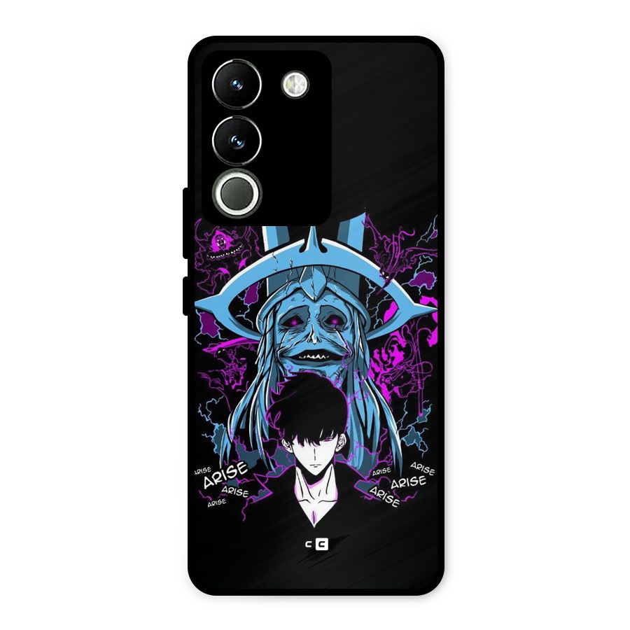 Jinwoo Arise Metal Back Case for Vivo Y200