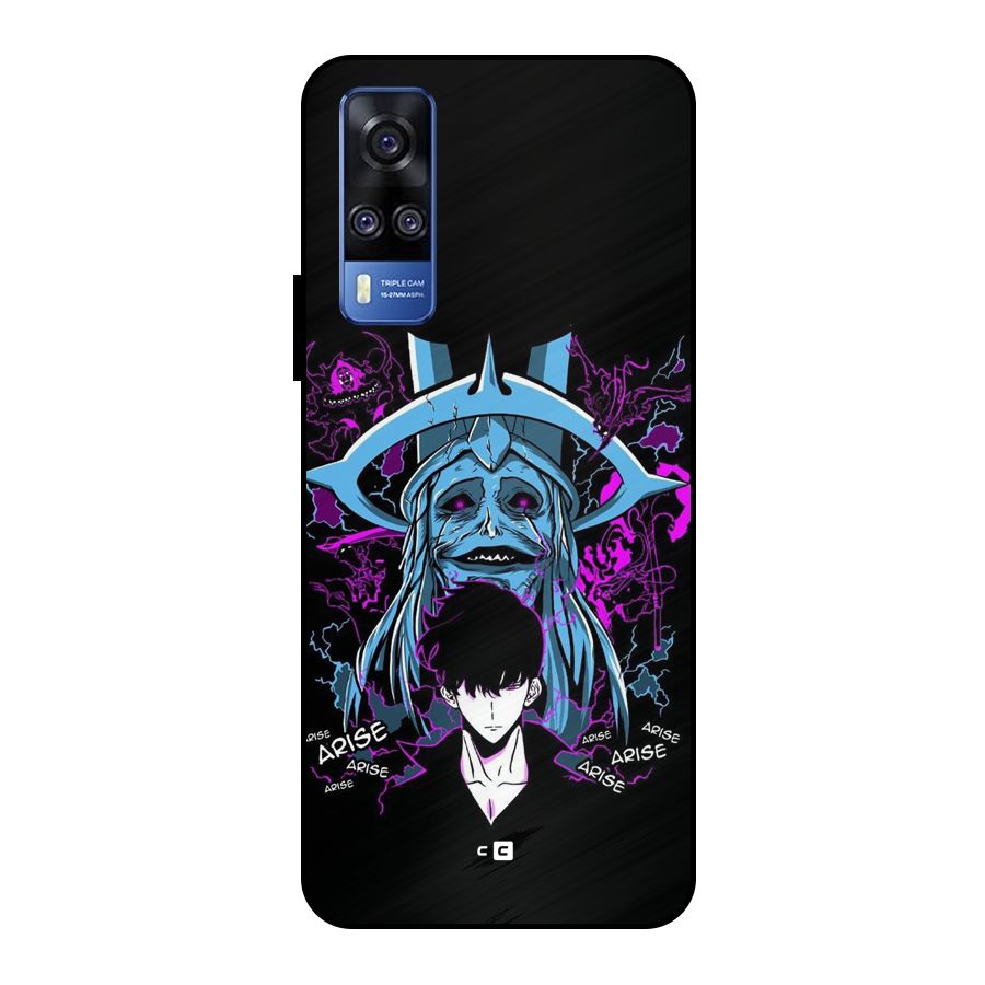Jinwoo Arise Metal Back Case for Vivo Y51